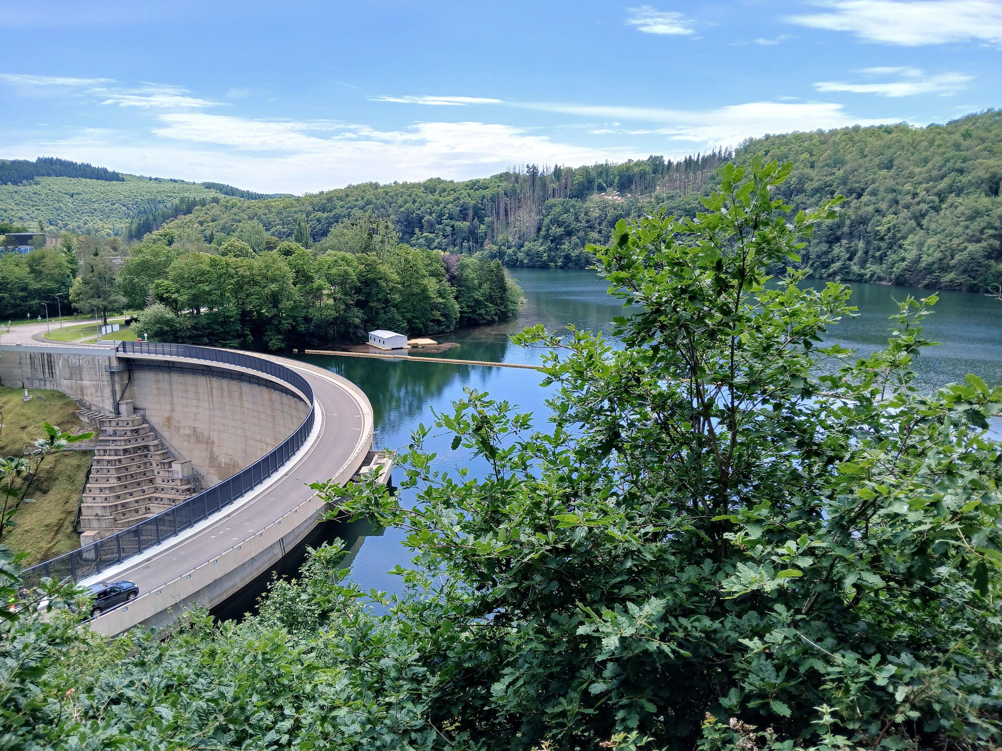 Le barrage d'Esch-sur-Sûre