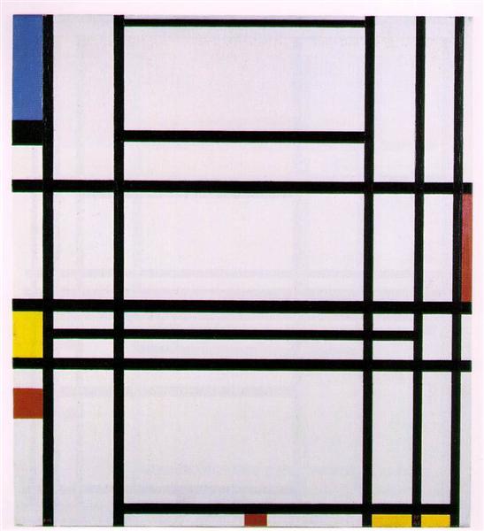 Mondrian - composition N°10 (1939-1942)