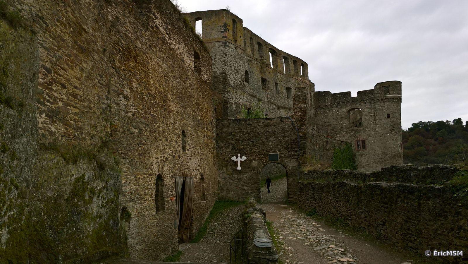 Les ruines du château de Rheinfels à Sankt-Goar
